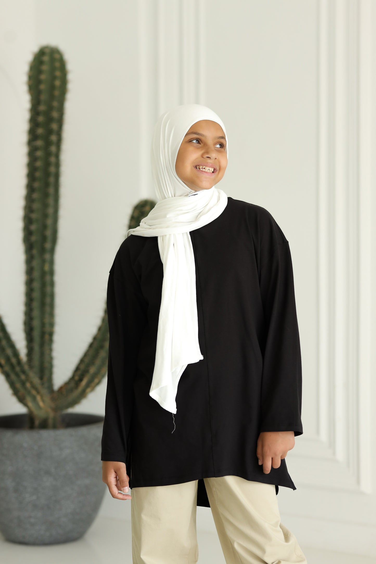 Little Miss Oversize Basic - Black
