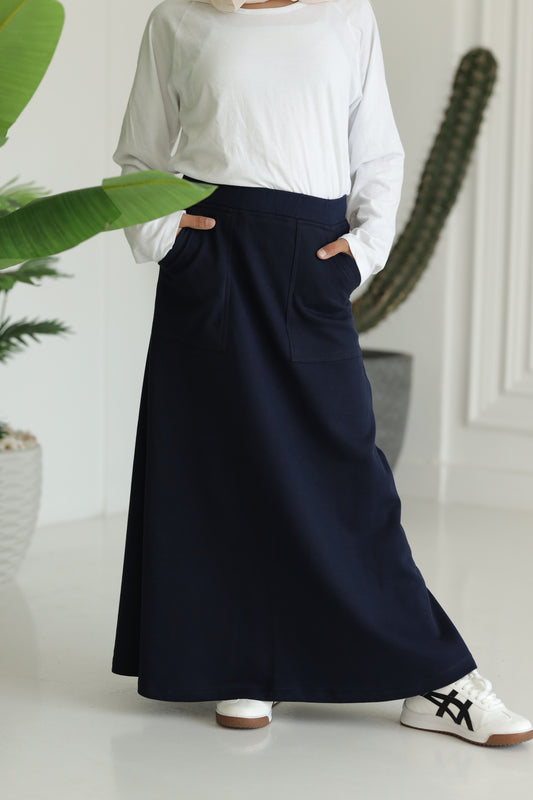 Milton Skirt - Navy