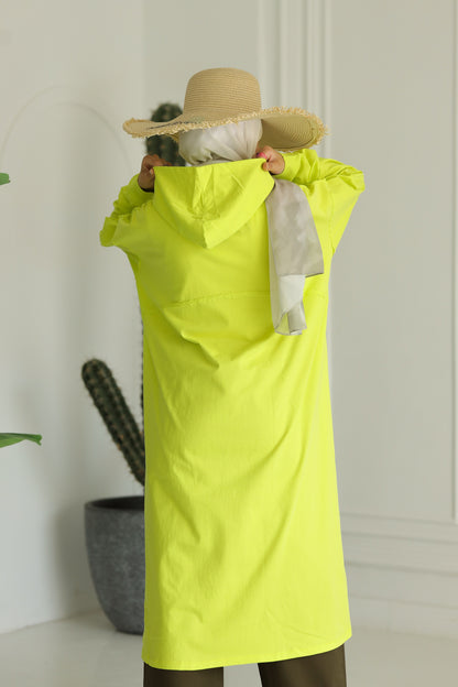 Miss Chic T-shirt Tunic - Yellow