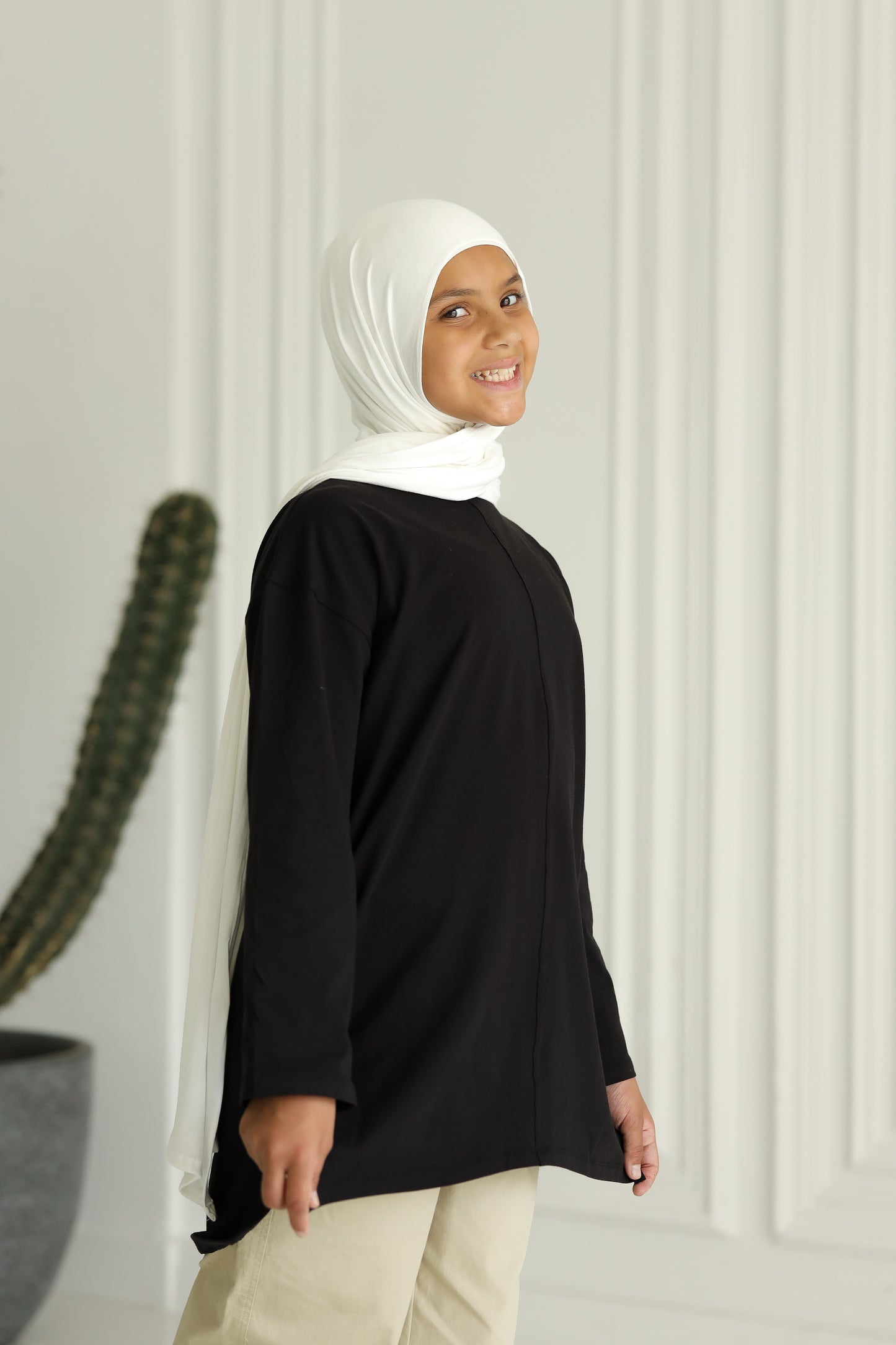 Little Miss Oversize Basic - Black