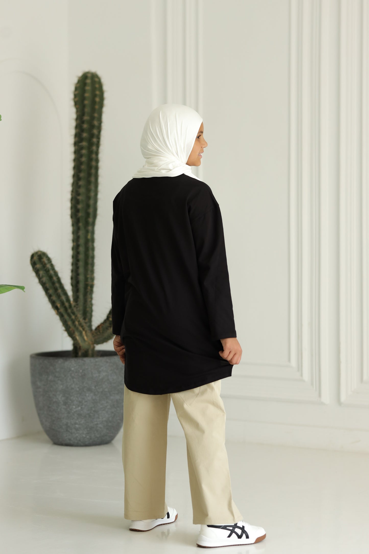 Little Miss Oversize Basic - Black
