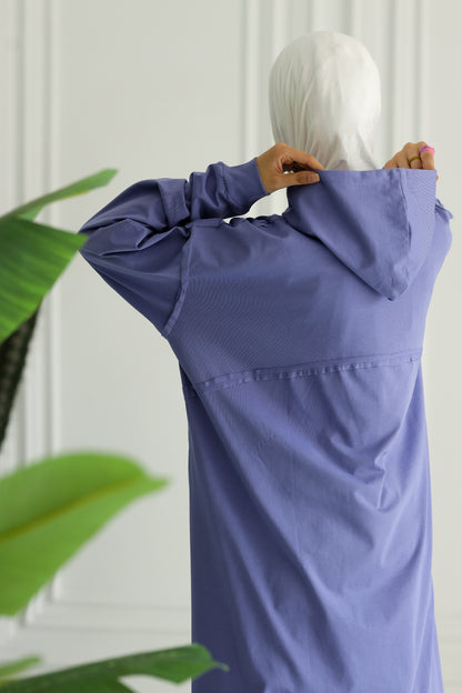 Miss Chic T-shirt Tunic - Purple