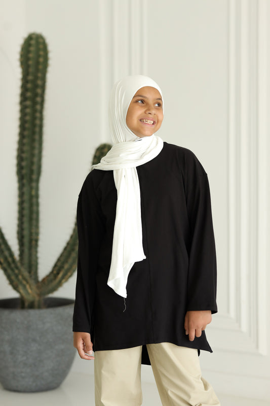Little Miss Oversize Basic - Black