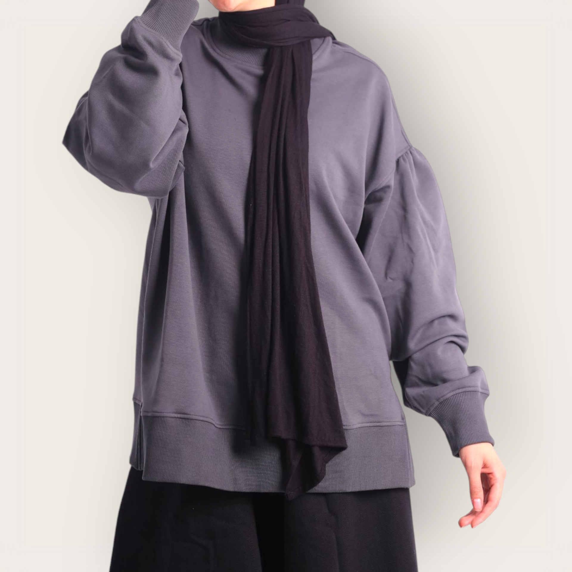Winter Oversize Hoodie with Velvet Lining