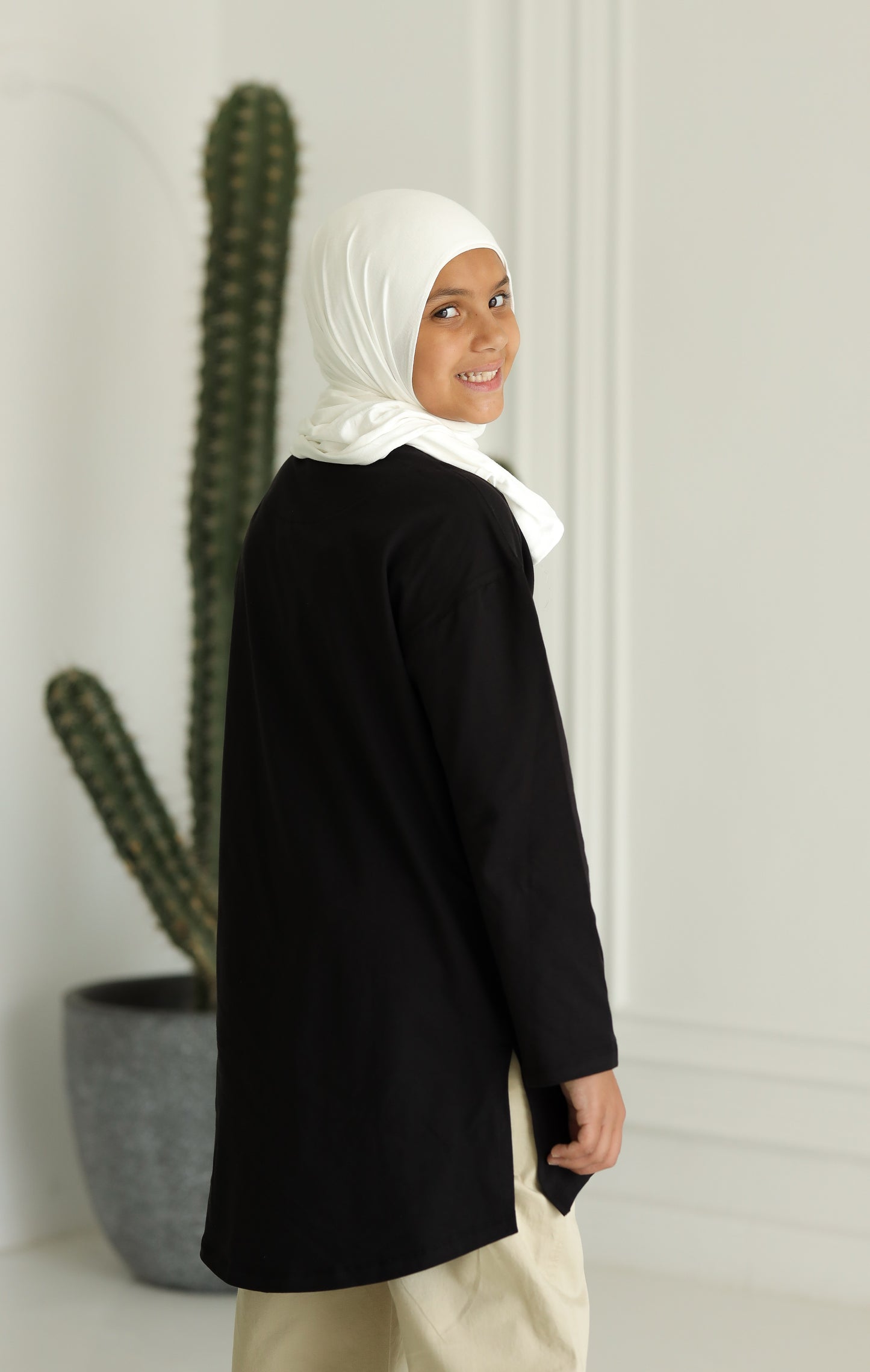 Little Miss Oversize Basic - Black