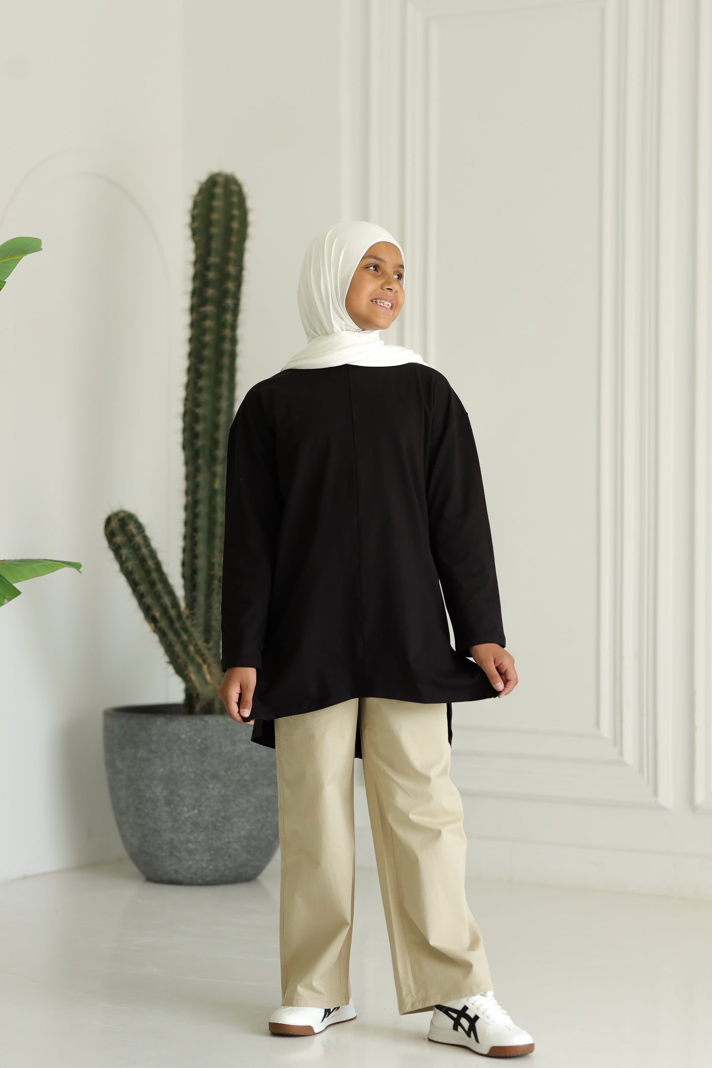 Little Miss Oversize Basic - Black