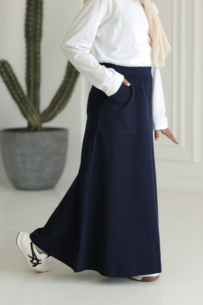 Milton Skirt - Navy