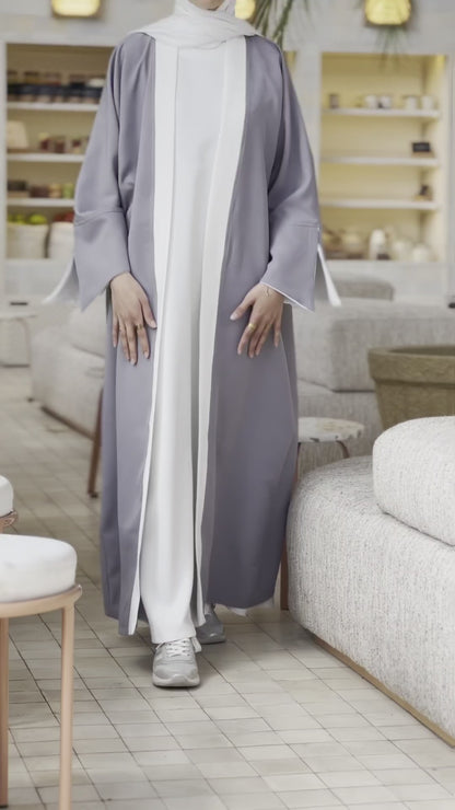 Gray Rosaline Kaftan