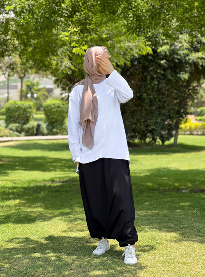 Miss Chic Oversize Basic - White