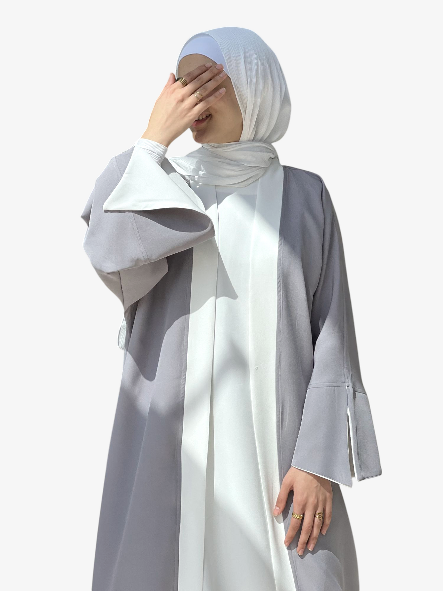 Gray Rosaline Kaftan